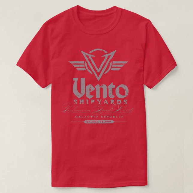 T-shirt Chantiers navals de Vento 1 (Design devant)