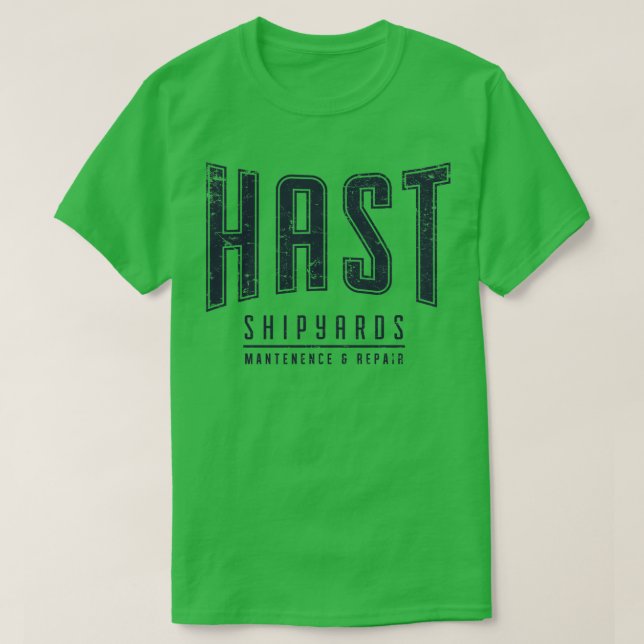 T-shirt Chantiers navals HAST (Design devant)