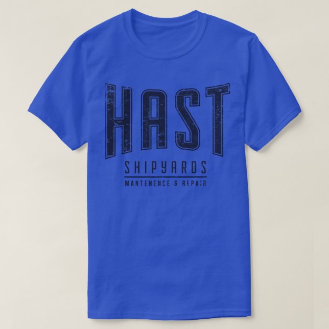 T-shirt Chantiers navals HAST (Design devant)