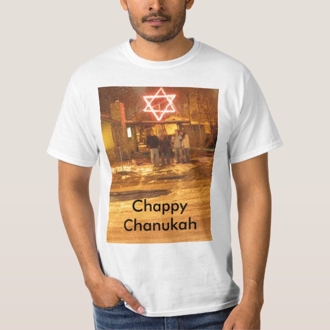 T-shirt Chanukah Chappy (Devant)