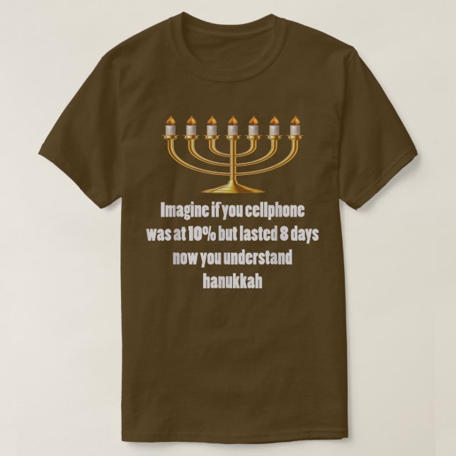 T-shirt Chanukah  Sarcastic Funny Happy Hanukkah Chanukah  (Design devant)