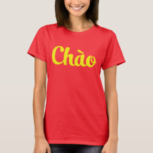 T-shirt Chào / Hello ~ Vietnam / Vietnamien / Tiêt Viêt