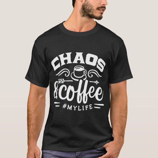 T-shirt Chaos & Café (Devant)