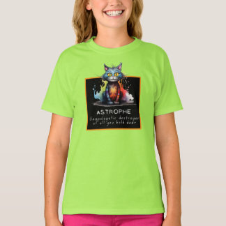 T-shirt Chaos Cat Tee – Astrophe: Unapologetic Destroyer