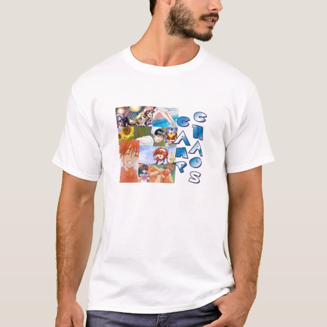 T-shirt Chaos de camp (Devant)
