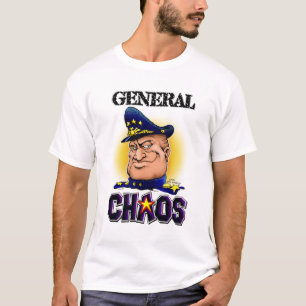 T-shirt CHAOS général - pièce en t d'équipe de créate