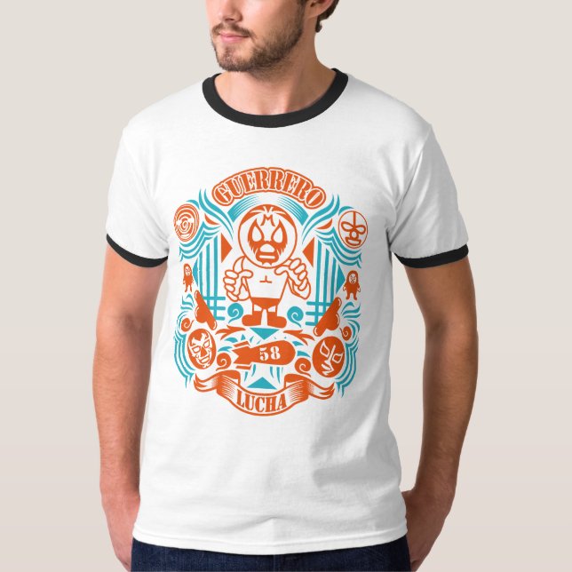 T-SHIRT CHAOS LUCHA COLOR (Devant)