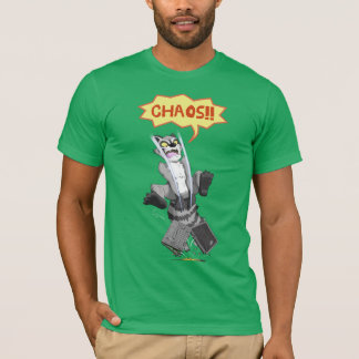T-shirt Chaos Raccoon
