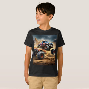 T-shirt Chaos sur les roues : Monster Truck Smash Derby