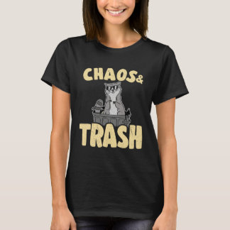 T-shirt Chaos & Trash Garbage Panda Funny Raccoon 1