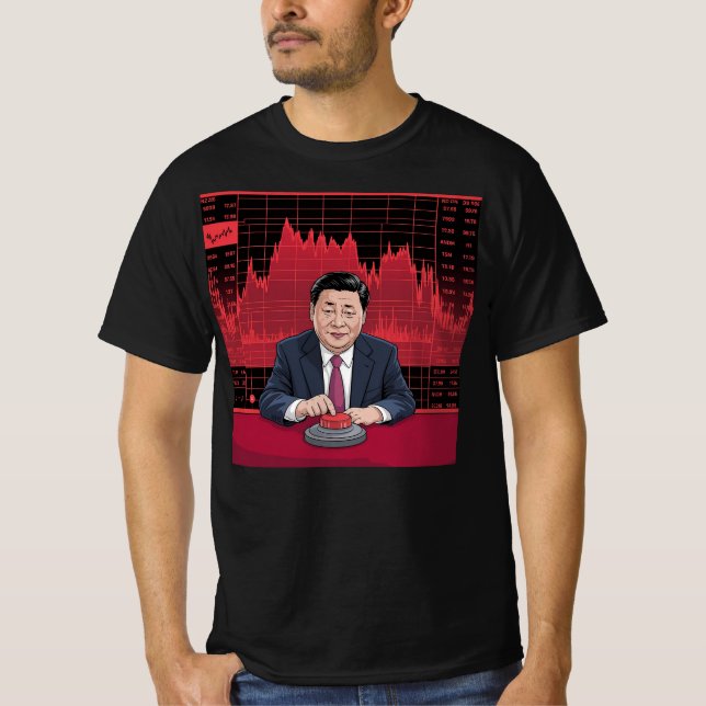 T-shirt Chaos Xi Jinping photo shirt (Devant)