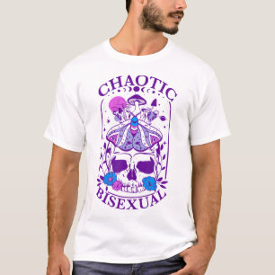 T-shirt Chaotique Bisexual Bi Pride Bisexual