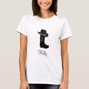 T-shirt Chapeau Country & Bottes