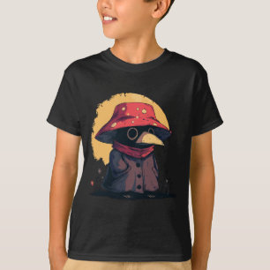 T-shirt Chapeau de champignon de médecin de la peste dodu