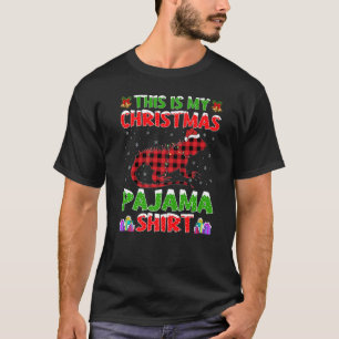T-shirt Chapeau de Noël C'est mon pyjama de Noël Iguana