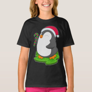 T-shirt Chapeau de Noël Penguin