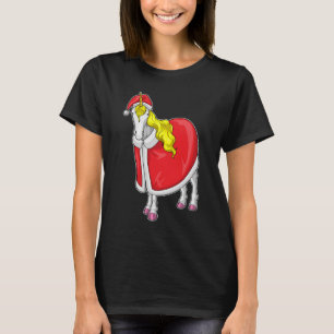 T-shirt Chapeau de Noël Unicorne