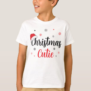 T-shirt Chapeau de Père Noël de Noël mignon