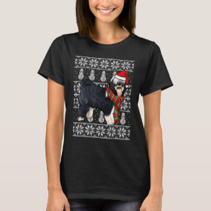 T-shirt Chapeau de Père Noël Xmas Terrier Tibétain Noël dé