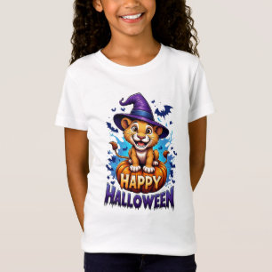 T-Shirt Chapeau de Sorcière Lionceau Mignon Halloween 🦁