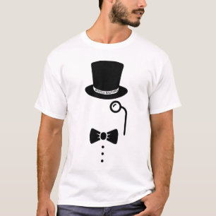 T-shirt Chapeau de tête "Bougie Bastard", monocle & bowtie