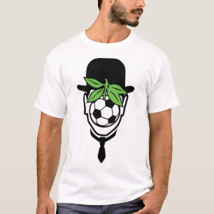 T-shirt chapeau melon foot soccer homme ballon magr 1