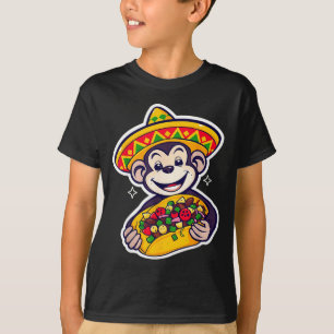 T-shirt Chapeau mexicain Bigfoot taco el squatcho fun