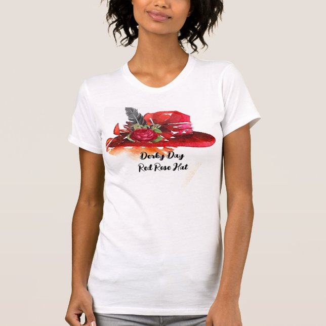 T-Shirt Chapeau Rouge Jour de Derby (Devant)