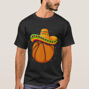 T-shirt Chapeau Sketll Cinco De Mayo Fête Sport Mexicain