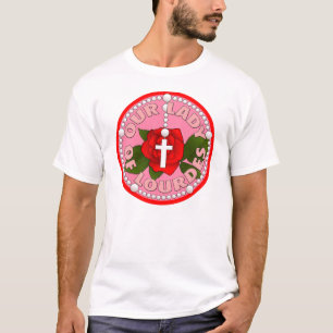 T-shirt Chapelet notre Madame de Lourdes