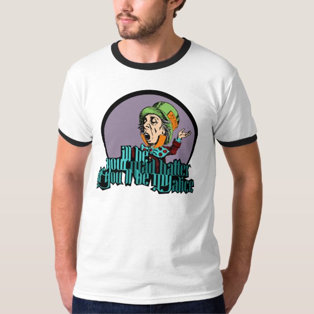 T-shirt chapelier fou (Devant)