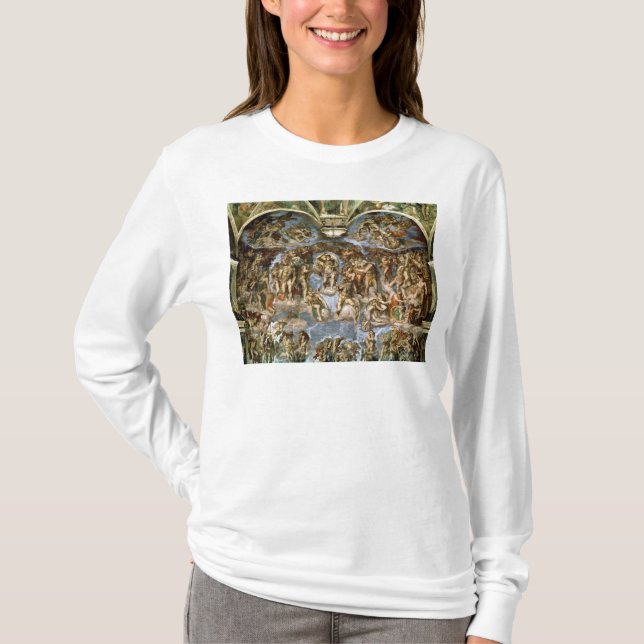 T-shirt Chapelle de Sistine : Le dernier jugement, 1538-41 (Devant)