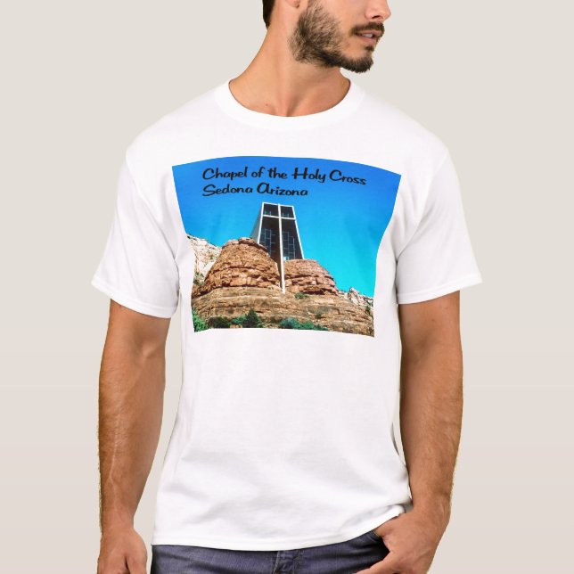 T-shirt Chapelle du Sedona croisé saint Arizona (Devant)