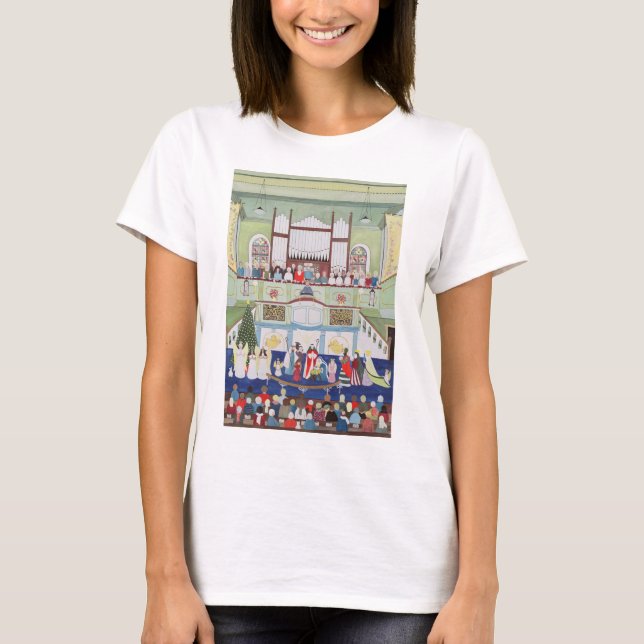 T-shirt Chapelle méthodiste les Cornouailles de trou de (Devant)