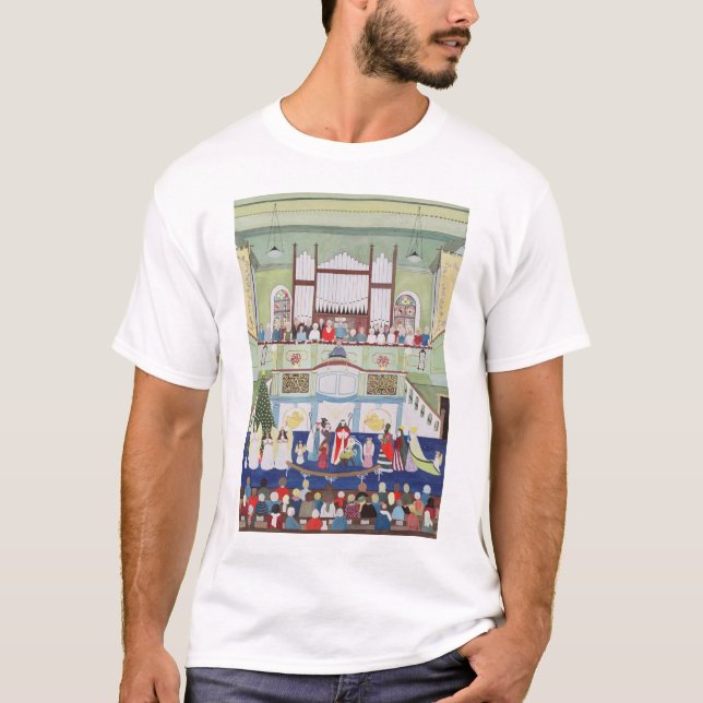T-shirt Chapelle méthodiste les Cornouailles de trou de (Devant)