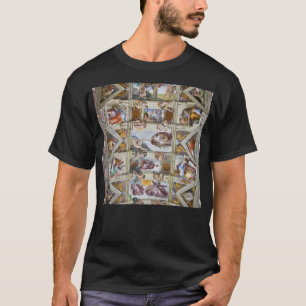 T-shirt Chapelle Sixtine Michelangelo Plafond