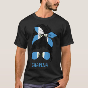 T-shirt Chapina Guatemala Chapina Guatemala femme fille