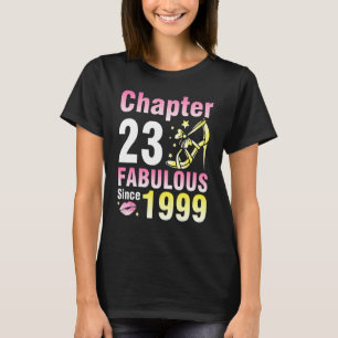 T-shirt Chapitre 23 Ans Fabuleux depuis 1999 Happy My
