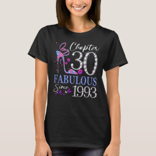 T-shirt Chapitre 30 Fabuleux depuis 1993 30e anniversaire 