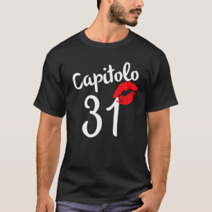 T-shirt Chapitre 31 Lèvres rouges