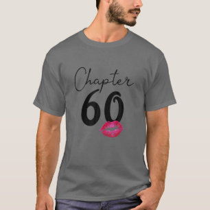 T-shirt Chapitre 60 Joyeux Anniversaire 60E Né En 1962