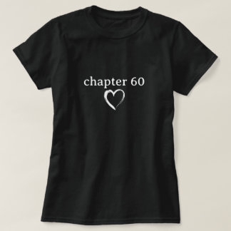 T-shirt Chapitre 60 Soixante ans Anniversaire de ses 60 an