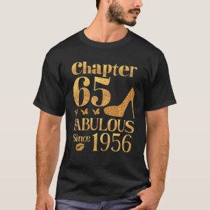 T-shirt Chapitre 65 Fabuleux depuis 1956 Cadeau d'annivers
