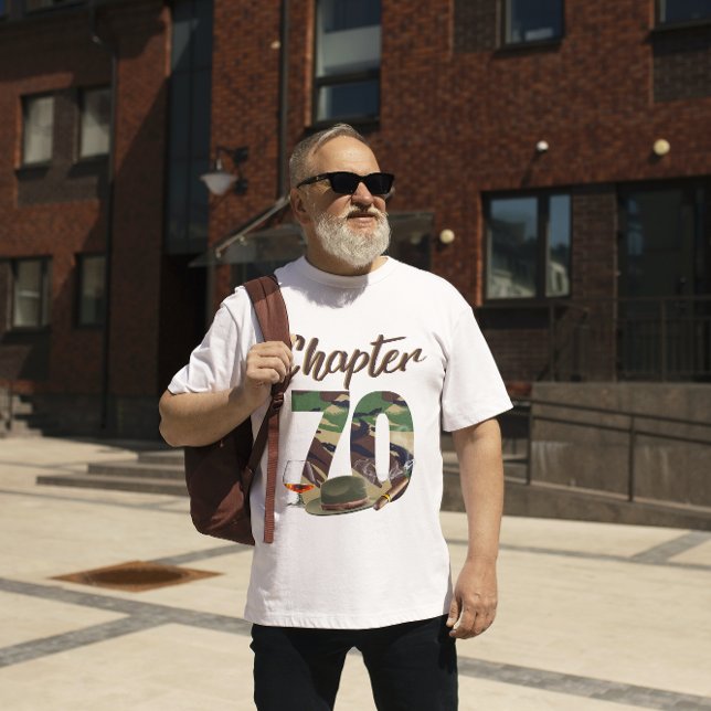 T-shirt Chapitre 70 Camo de l'armée 70e anniversaire (Créateur téléchargé)