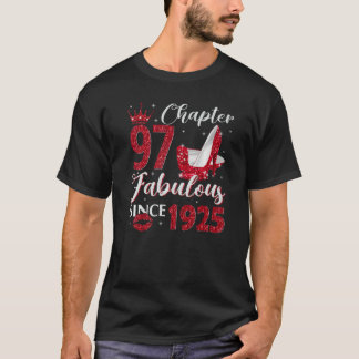 T-shirt Chapitre 97 Fabuleux depuis 1925 97e anniversaire