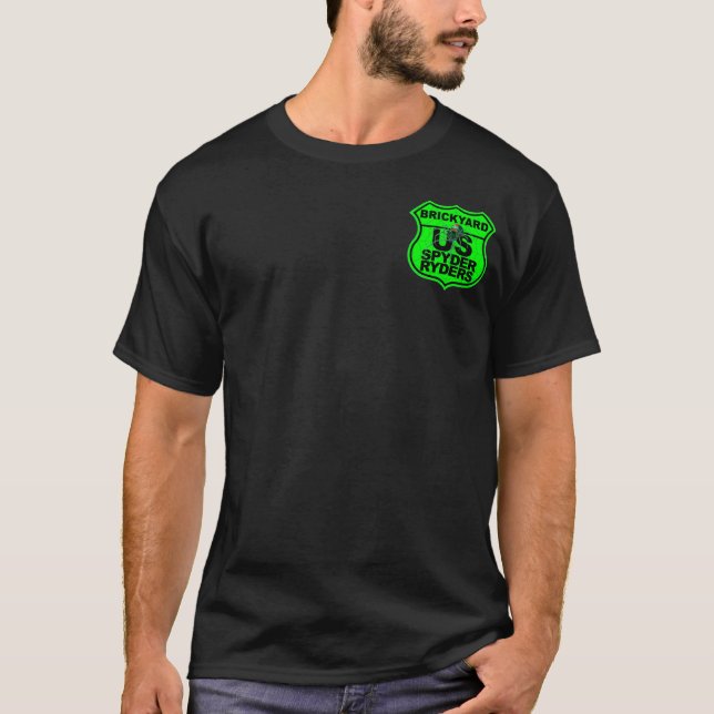 T-shirt Chapitre Brickyard - Logo Pocket Vert (Devant)