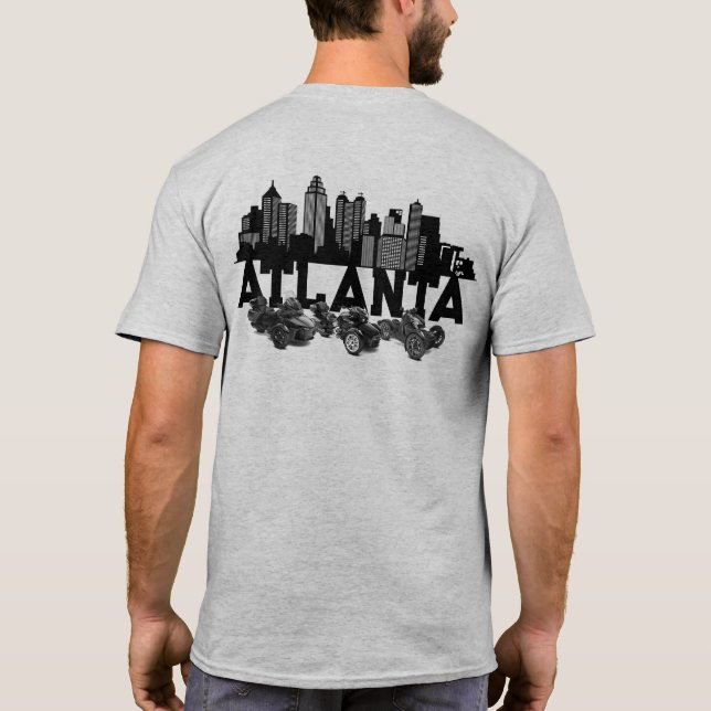 T-shirt Chapitre d'Atlanta - Ciel d'Atlanta (Dos)