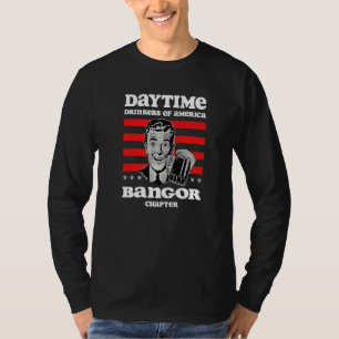 T-shirt Chapitre de Bangor Buveurs de jour Bière Brasser