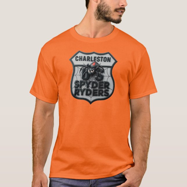 T-shirt Chapitre de Charleston SC - Logo 3D avant (Devant)