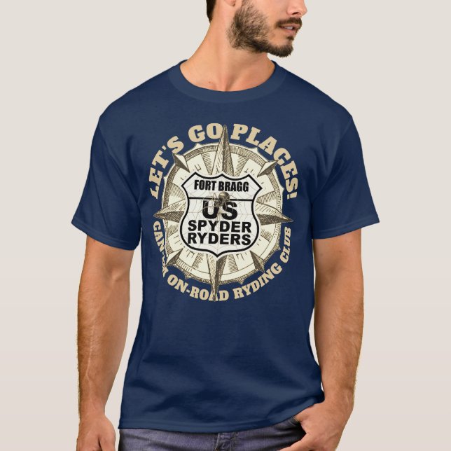 T-shirt Chapitre de Fort Bragg - Allons-y ! (Devant)